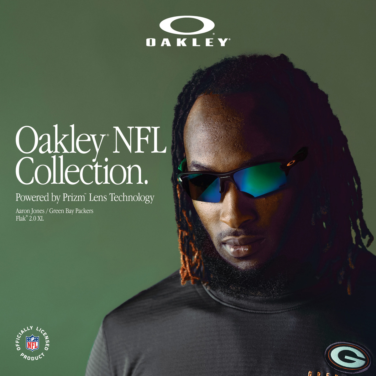 oakley flak 2.0 green