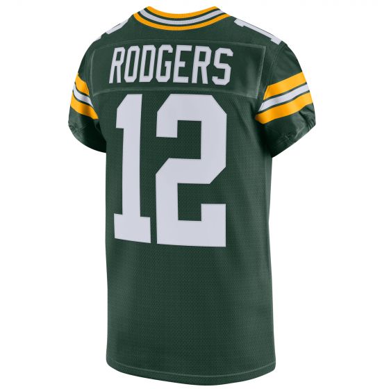 خريطه خريطه Nike Green Bay Packers #12 Aaron Rodgers Green C Patch Elite Jersey لوح اكريلك