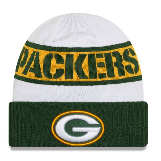 Packers New Era 2023 Sideline Tech Knit Hat