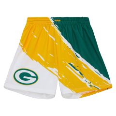 Packers Mitchell & Ness Paintbrush Short