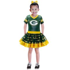 Packers Big Sister Dress & Bow Set