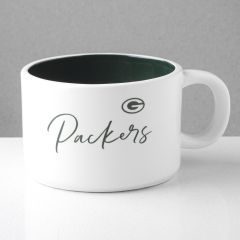 Packers Script Soup Bowl Mug