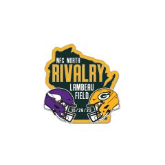 Packers vs. Vikings 10/29 Match-Up Game Pin