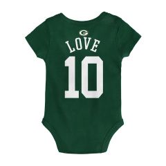 Packers Newborn #10 Jordan Love Bodysuit