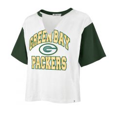 Packers 47 Womens Inner Glow Cropped T-Shirt