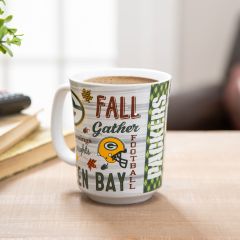 Packers Fall Harvest Boxed Ceramic Mug