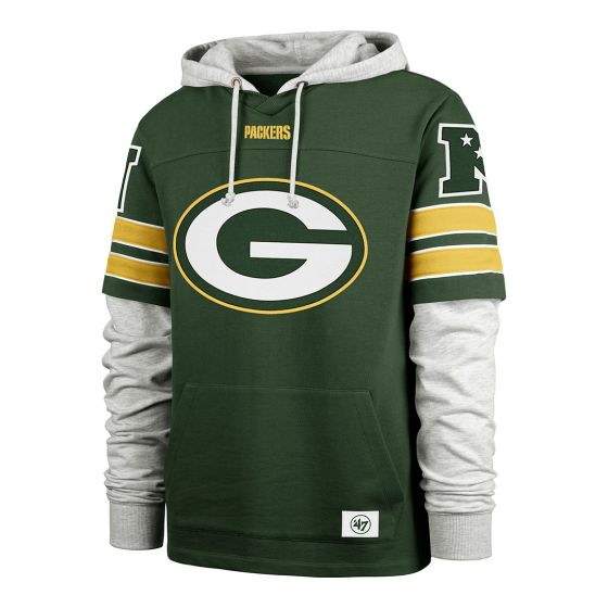 Packers 47 Big Tall Blitz Cornerback Hoodie