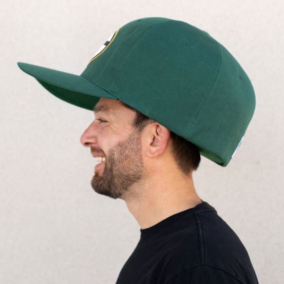 Green Bay Packers Noggin Boss Oversized Fitted Hat L XL Green