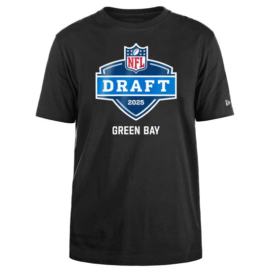 NFL Draft 2025 New Era All Teams T Shirt at the Green Bay Packers Pro Shop