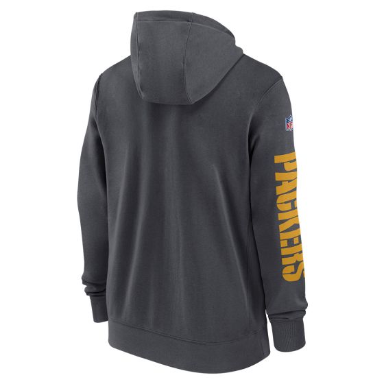 Green Bay Packers Nike Sideline Team Issue Full Zip Hoodie at the Packers Pro Shop