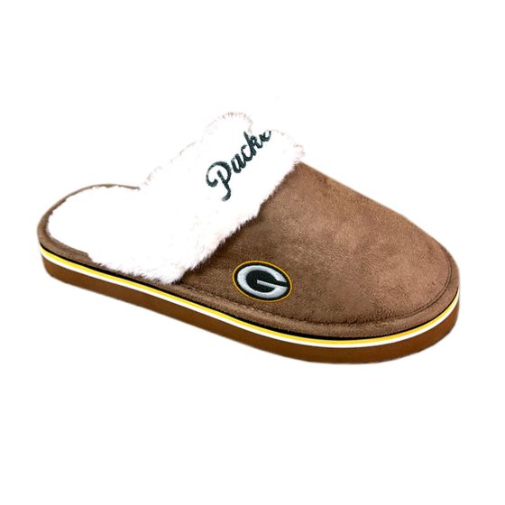 Packers FOCO Womens Team Stripe Slipper