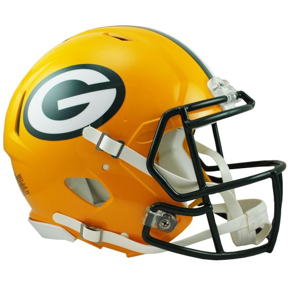 送料無料 いつまで Green Bay the at Helmet Authentic Speed Riddell Packers ヘルメット