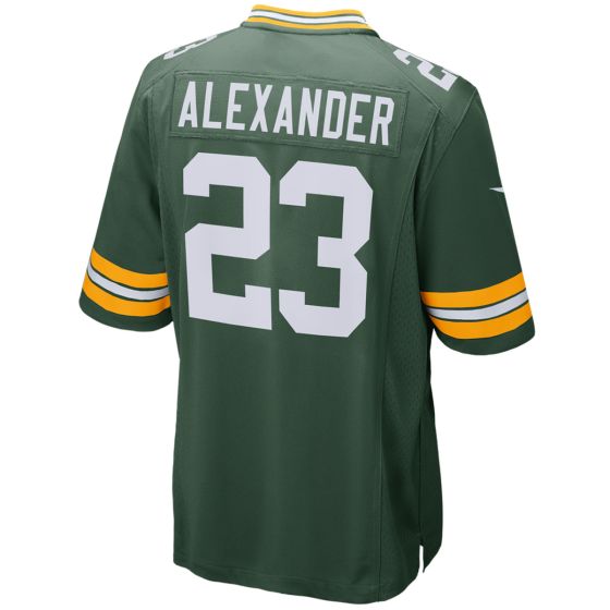 Green Bay Packers 23 Jaire Alexander Nike Home Game Jersey at the Packers Pro Shop