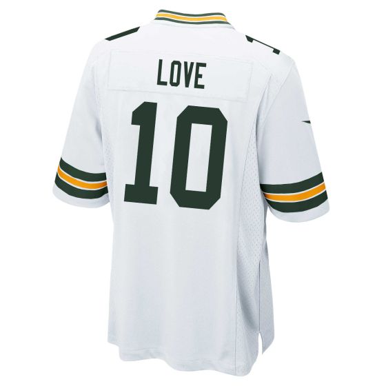 Green Bay Packers 10 Jordan Love Nike Away Game Jersey at the Packers Pro Shop