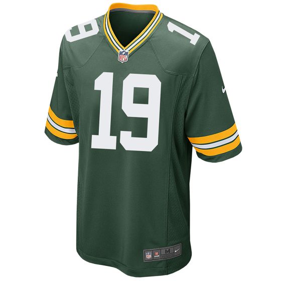 Green Bay Packers 19 Daniel Whelan Nike Home Game Jersey at the Packers Pro Shop