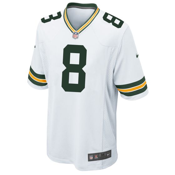 Green Bay Packers Josh Jacobs Nike Away Game Jersey at the Packers Pro Shop