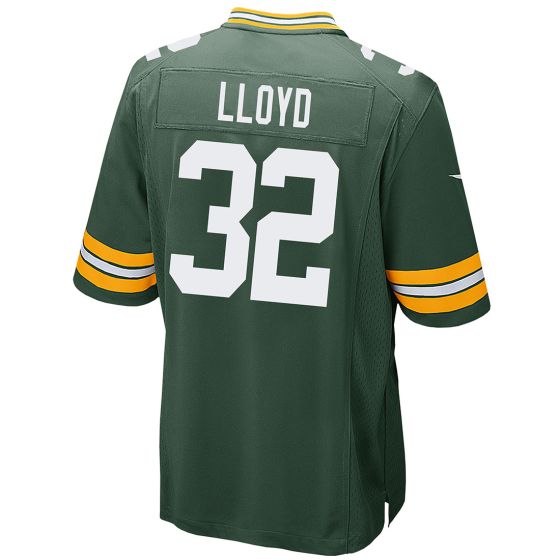 Green Bay Packers MarShawn Lloyd Nike Home Game Jersey at the Packers Pro Shop