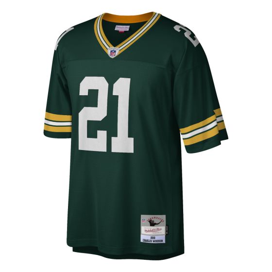 Green Bay Packers 21 Charles Woodson 2010 Throwback Replica Jersey at the Packers Pro Shop