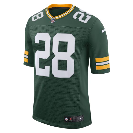 Packers 28 A.J.Dillon Nike Home Limited Jersey 2XL Fir Green