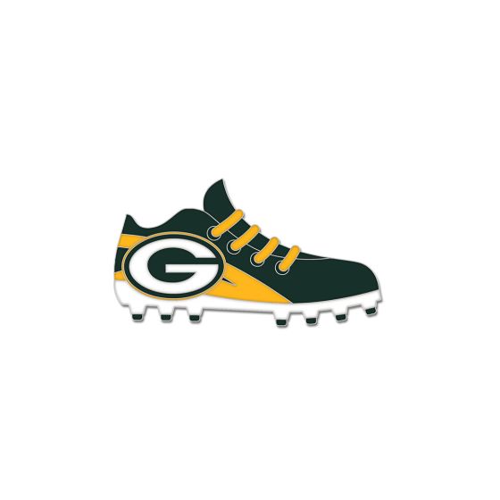 Green Bay Packers Football Cleat Pin at the Packers Pro Shop