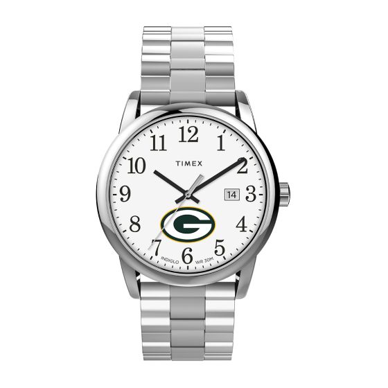 Timex men's easy reader stainless steel bracelet watch discount