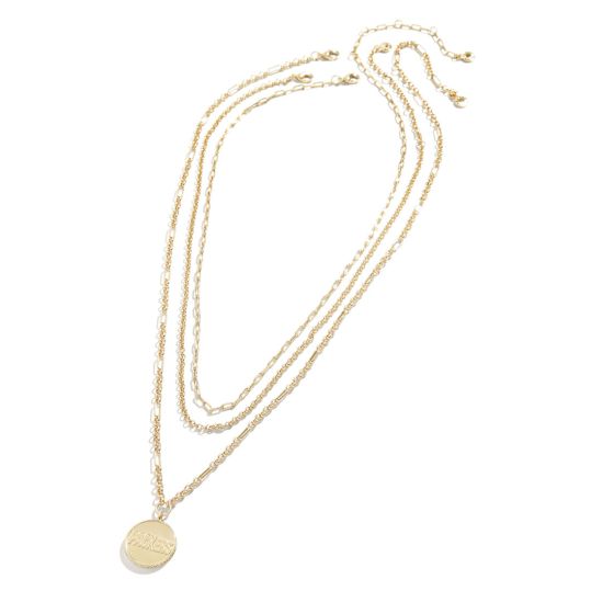 Green Bay Packers Baublebar x Wear 3 Layer Necklace Set at the Packers Pro Shop