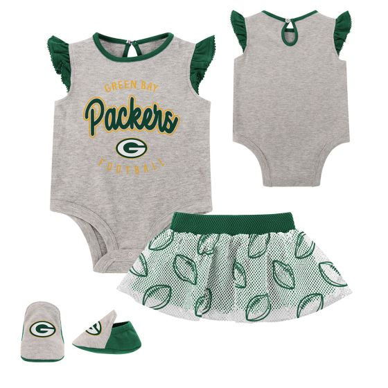 Packers Infant All Dolled Up 3 Piece Set