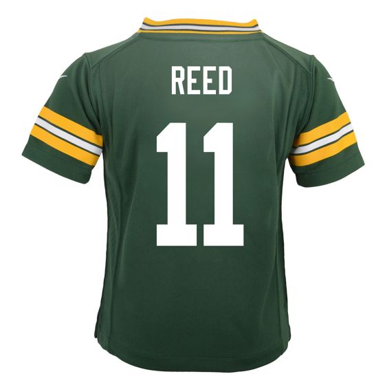 Green Bay Packers 11 Jayden Reed Nike Infant Home Game Jersey at the Packers Pro Shop
