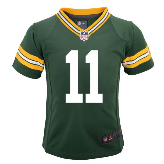 Green Bay Packers 11 Jayden Reed Nike Infant Home Game Jersey at the Packers Pro Shop