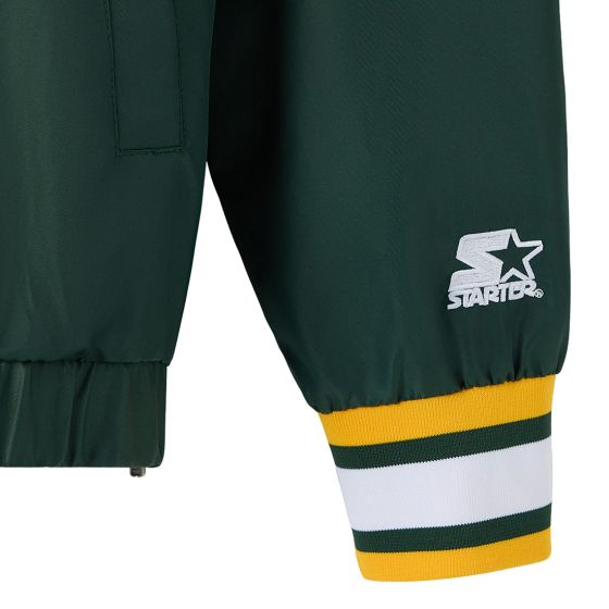 ジャケット・アウター STARTER Green Bay Packers nylonpullover
