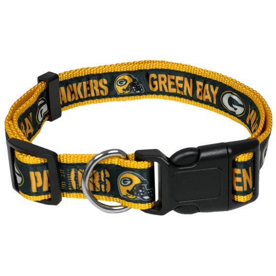 Green Bay Packers Satin Dog Collar at the Packers Pro Shop