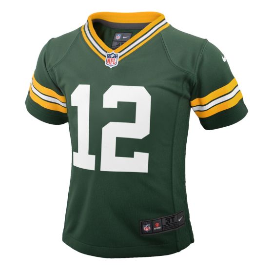 12 Rodgers Nike Pre School Home Game Jersey