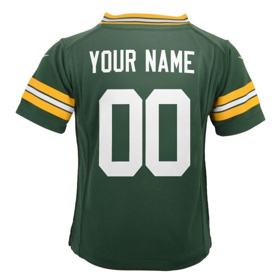 Pre School Custom Home Game Jersey at the Packers Pro Shop