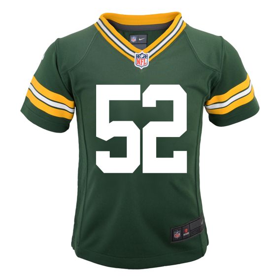 Green Bay Packers 52 Rashan Gary Home Toddler Nike Game Jersey at the Packers Pro Shop