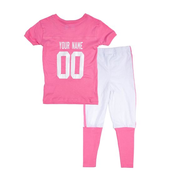 Girls pink packer jerseys discount