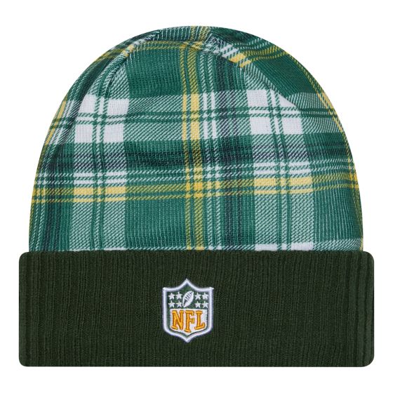 Green Bay Packers New Era 2024 Sideline Statement Knit Hat at the Packers Pro Shop