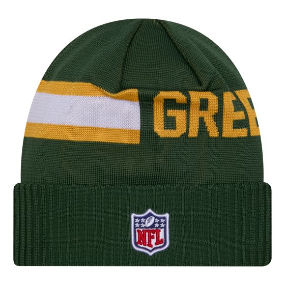 Packers New Era 2024 Sideline Tech Knit Hat