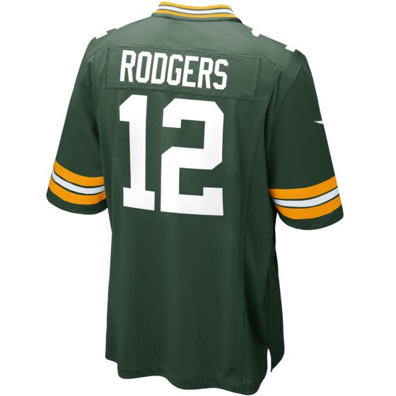 12 Aaron Rodgers Nike Youth Home Game Jersey