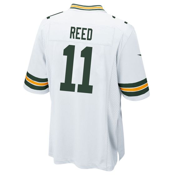 Packers 11 Jayden Reed Nike Youth Away Game Jersey 14 16 L White
