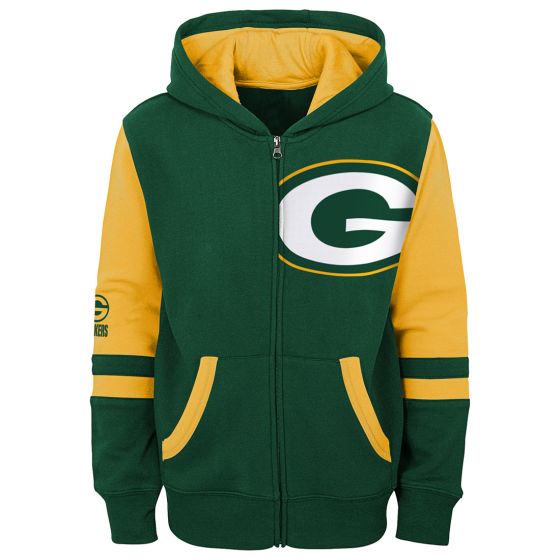 Green Bay Packers Youth Stadium Fleece Hoodie at the Packers Pro Shop