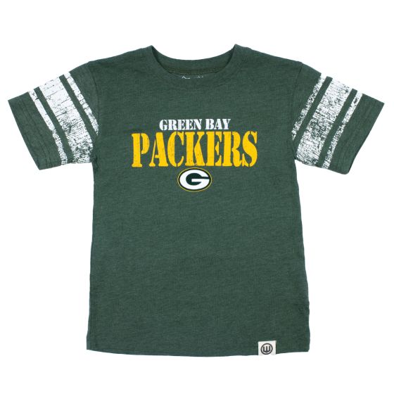 Green Bay Packers Custom Youth Football Jersey T Shirt at the Packers Pro Shop