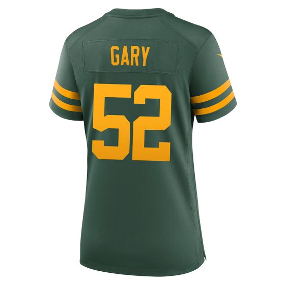 Green Bay Packers 50s Classic Womens 52 Nike Game Jersey at the Packers Pro Shop