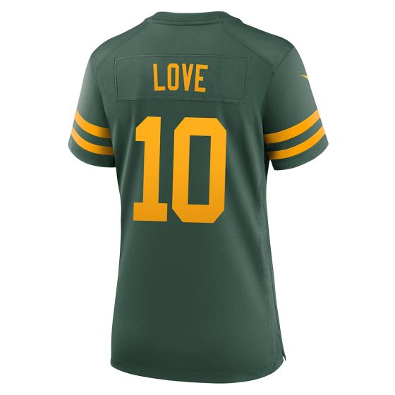 Nike Women s Green Bay Packers Jordan Love 50s Classic Football Jersey