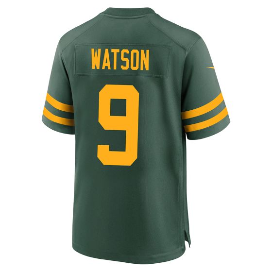Green Bay Packers 50s Classic Nike 9 Watson Game Jersey at the Packers Pro Shop