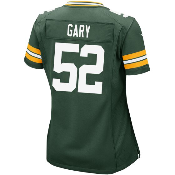 Green Bay Packers 52 Rashan Gary Home Womens Nike Game Jersey at the Packers Pro Shop