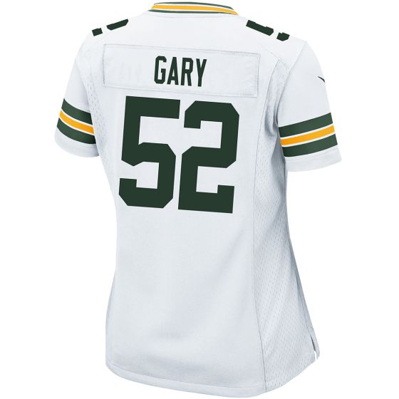 Green Bay Packers 52 Rashan Gary Away Womens Nike Game Jersey at the Packers Pro Shop