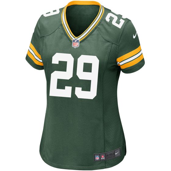 Green Bay Packers 29 Xavier McKinney Nike Womens Home Game Jersey at the Packers Pro Shop