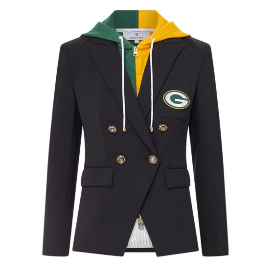 Veronica Beard Green Bay Packers Dickey Jacket Size 14