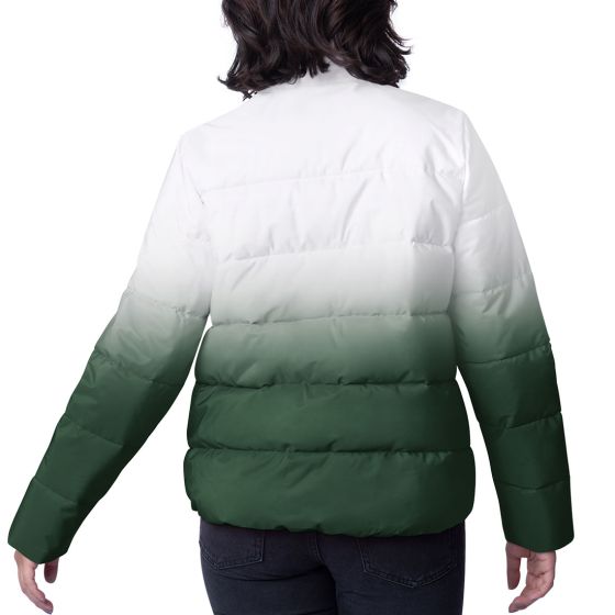 Ombre puffer vest clearance