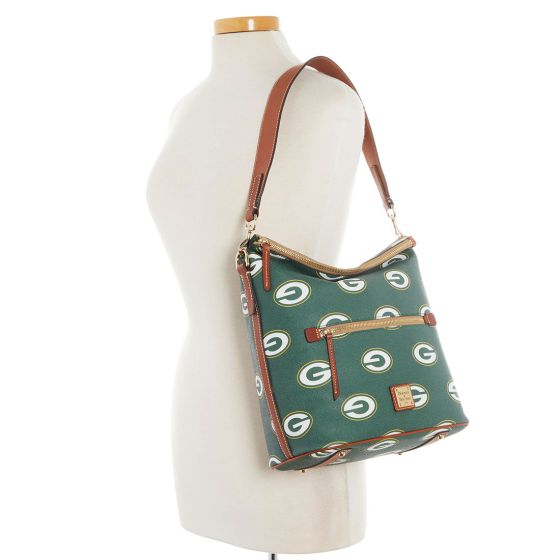 Green Bay Packers Dooney Bourke Monogram Large Sac at the Packers Pro Shop